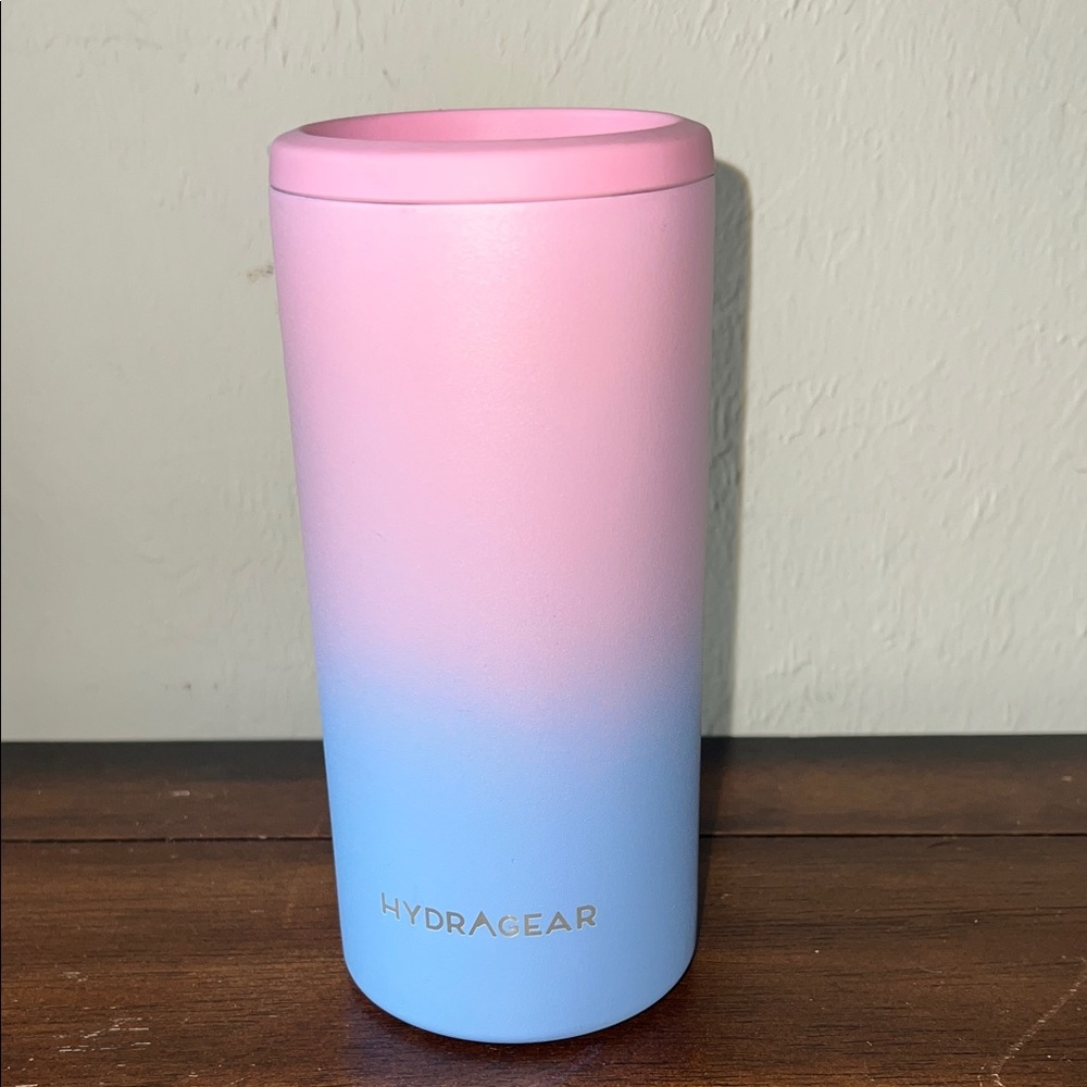 Hydragear Blue To Pink Ombre Insulated Stainless Steel Skinny Can Cooler